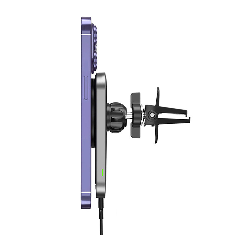 Sturdy and stable strong air vent clamp car charger