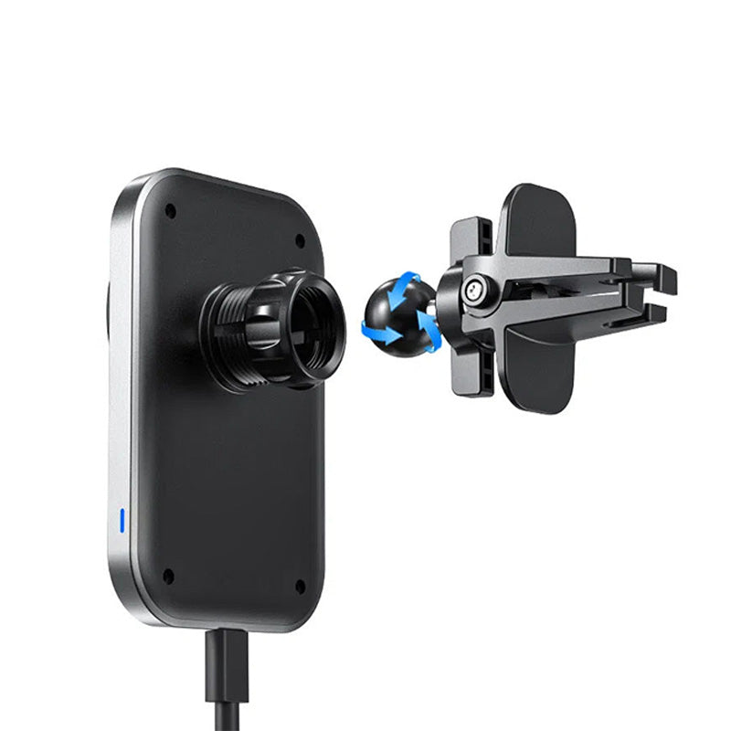 Sturdy and stable strong air vent clamp car charger