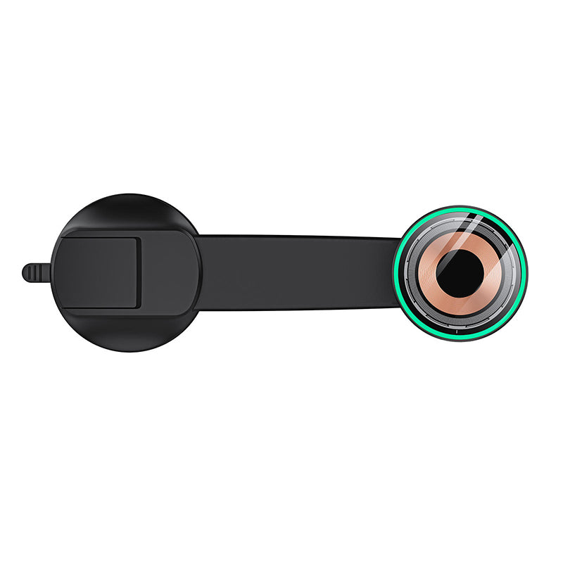 Bendable metal arm magnetic wireless car charger