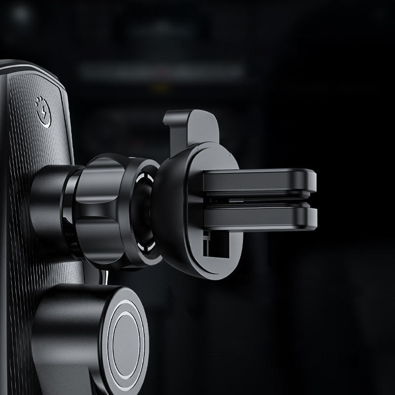 Automatic induction clamping wireless car charger