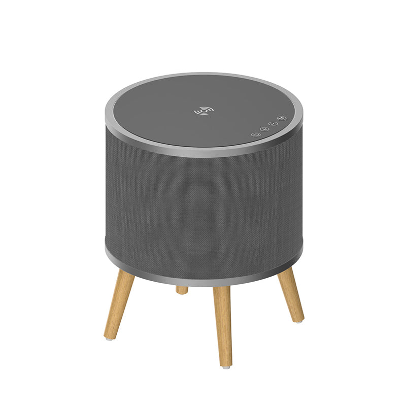 360 degree rotating coffee table bluetooth speaker charger