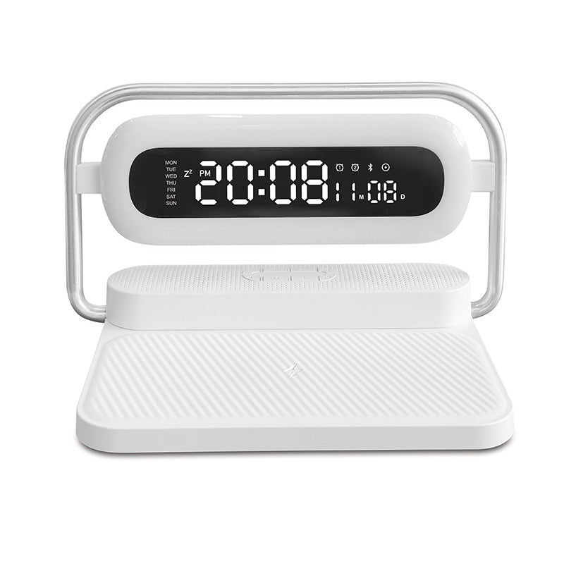 Multi-function time display Bluetooth speaker charger
