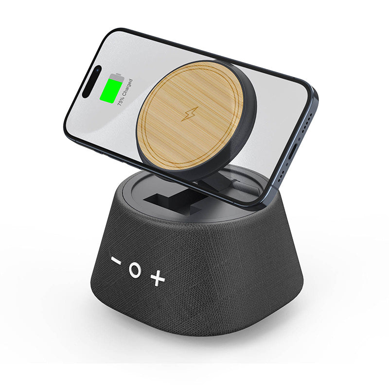 Mini foldable outdoor bluetooth speaker charger