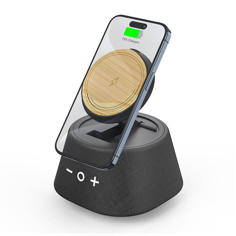 Mini foldable outdoor bluetooth speaker charger