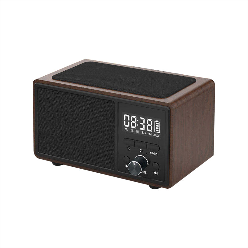 Clock radio bluetooth speaker charger
