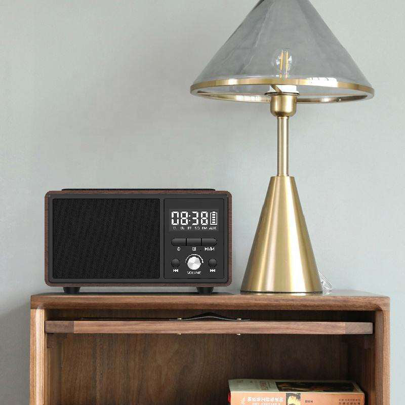 Clock radio bluetooth speaker charger