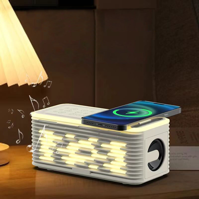 Wireless integrated Bluetooth speaker charger