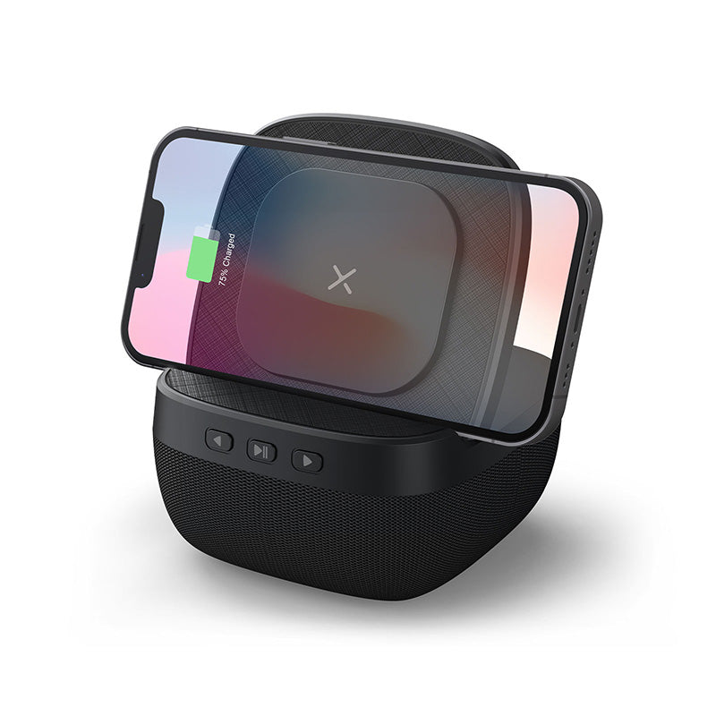 Foldable wireless bluetooth speaker charger