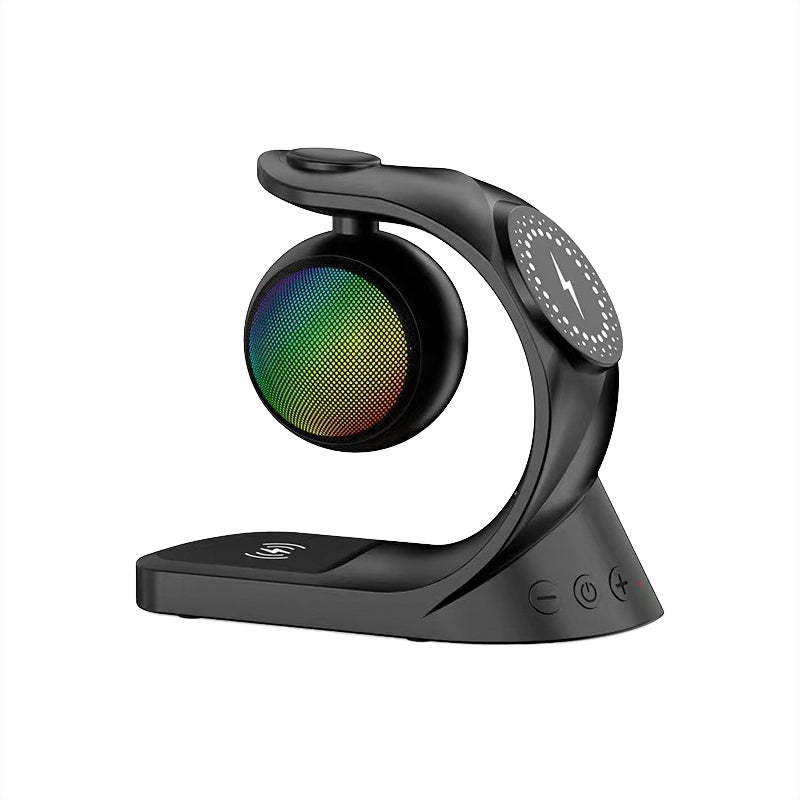 3-In-1 fast wireless bluetooth speaker charger