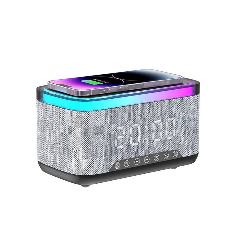 Clock display wireless bluetooth speaker charger