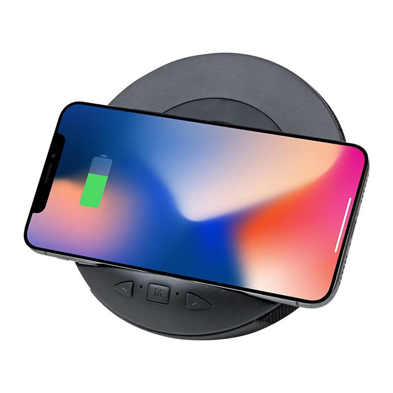 Stereo wireless bluetooth speaker charger