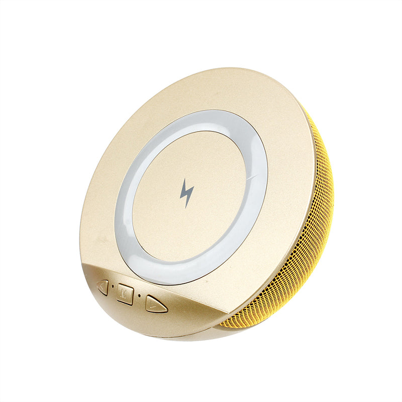 Stereo wireless bluetooth speaker charger