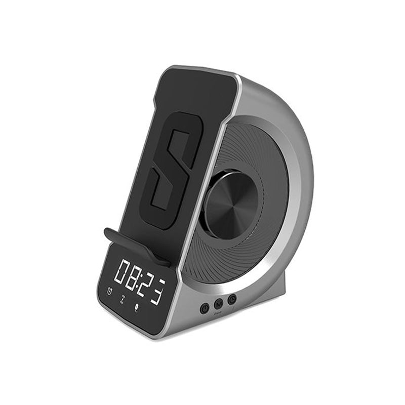 Surround sound alarm clock bluetooth speaker charger