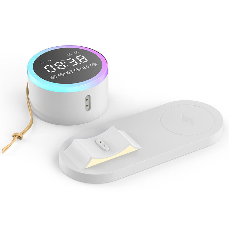 Simple and stylish RGB night light Bluetooth speaker charger