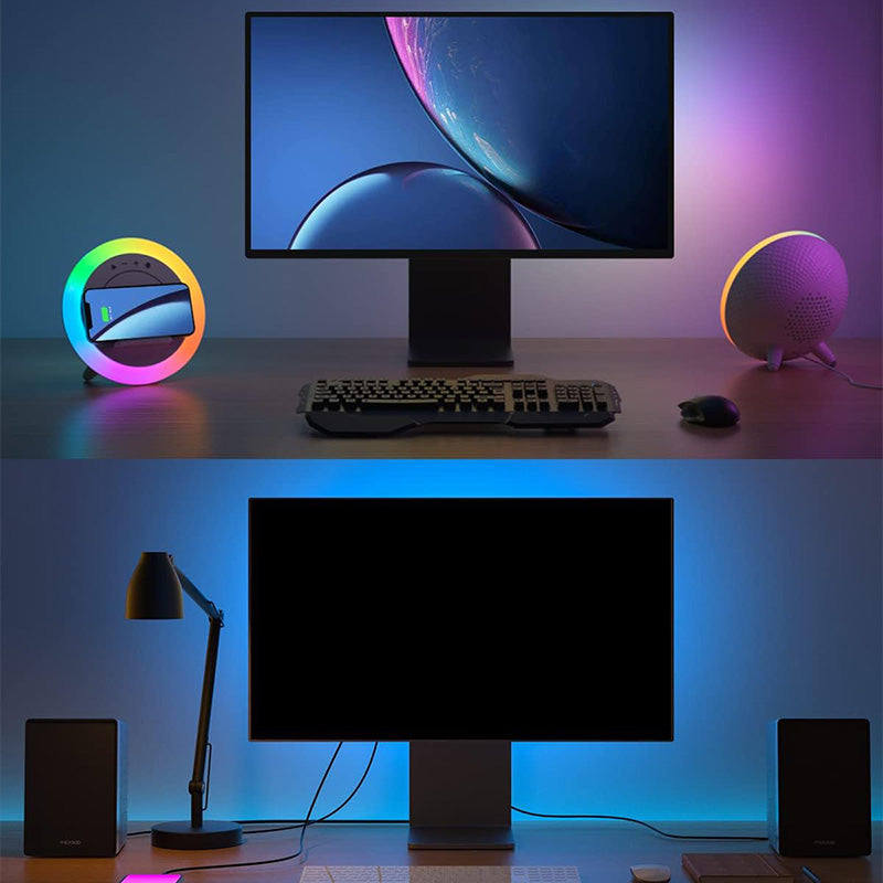 Wireless color changing bluetooth speaker charger